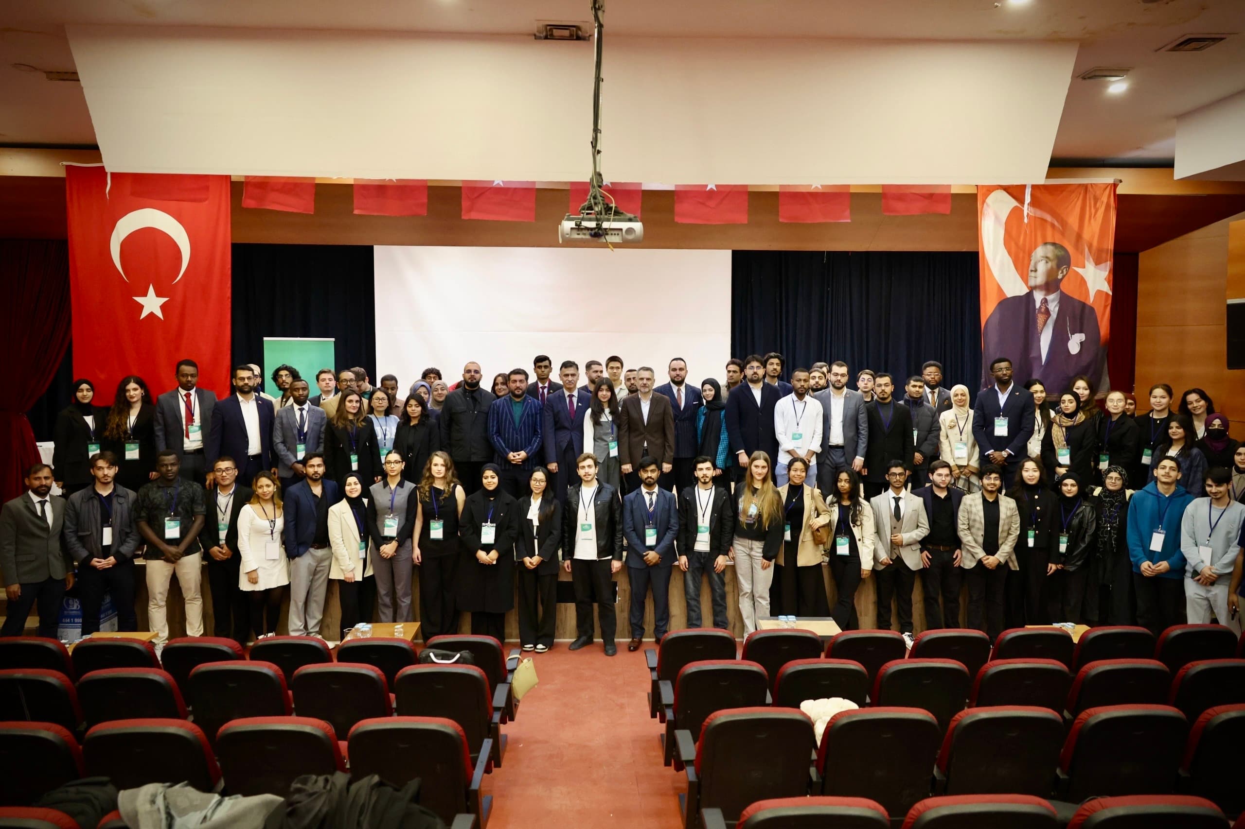 Conference participants group image